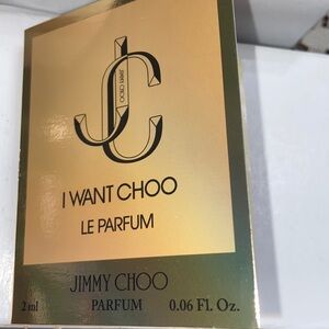 🌷3/$15 NWT Jimmy Choo I want choo le parfum sample